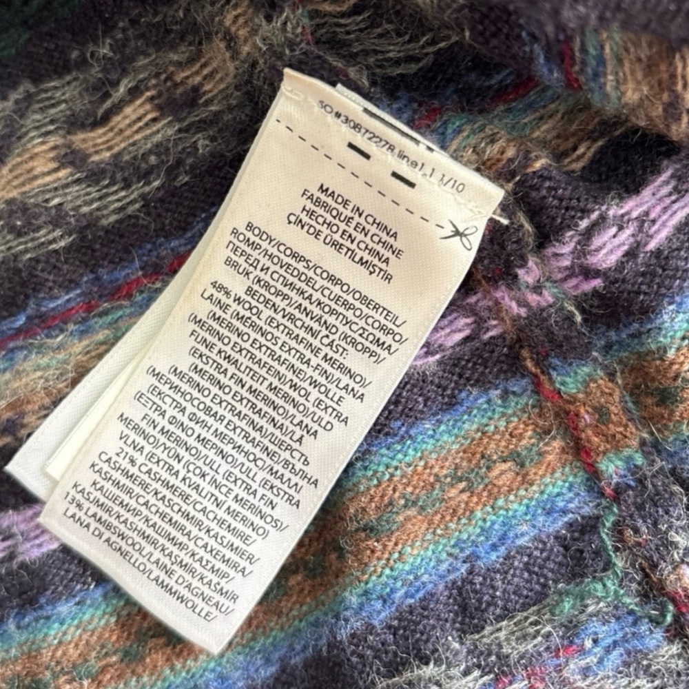 Ralph Lauren fair isle sweater 💜 - Picture 6 of 7